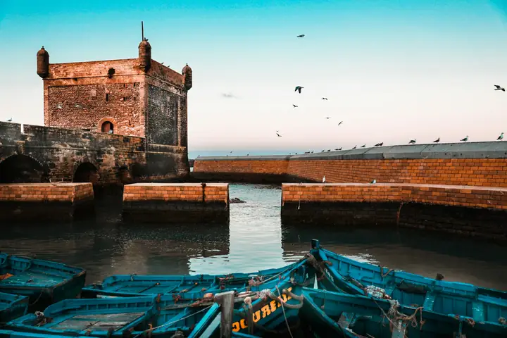 Harbour and bastion of Essaouira