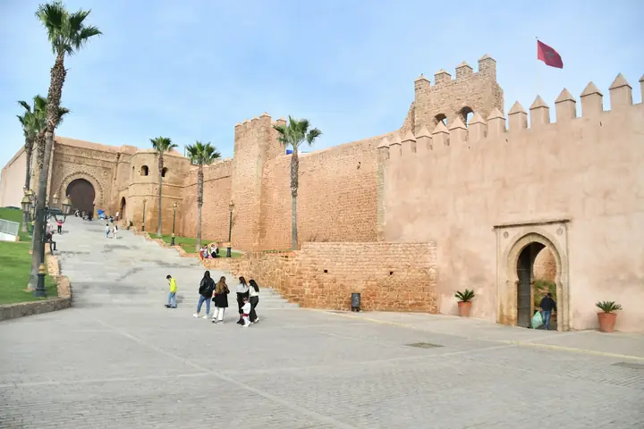 Mura della kasbah degli Oudaya, a Rabat