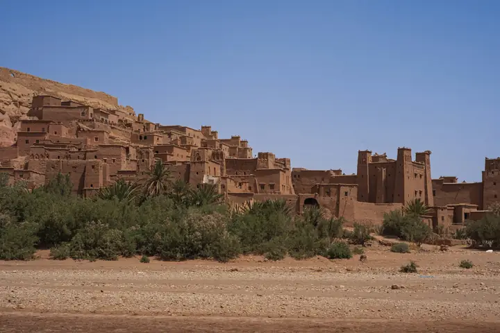 Kasbah di Ait Benhaddou, vicino a Ouarzazate